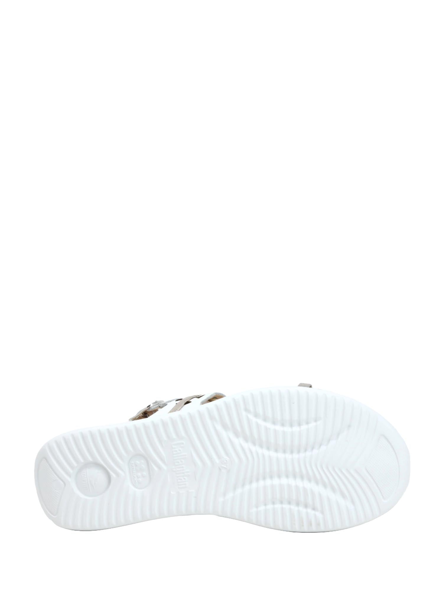 Sandali zeppa Bianco Callaghan
