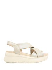 Sandali zeppa Beige Callaghan