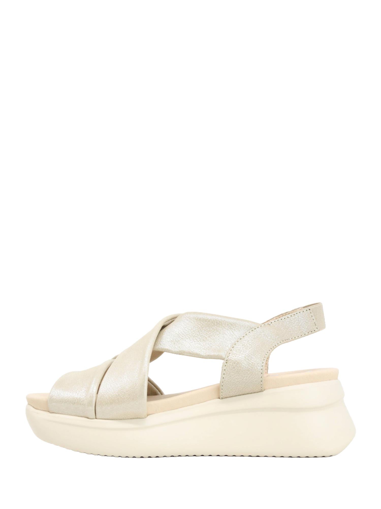 Sandali zeppa Beige Callaghan