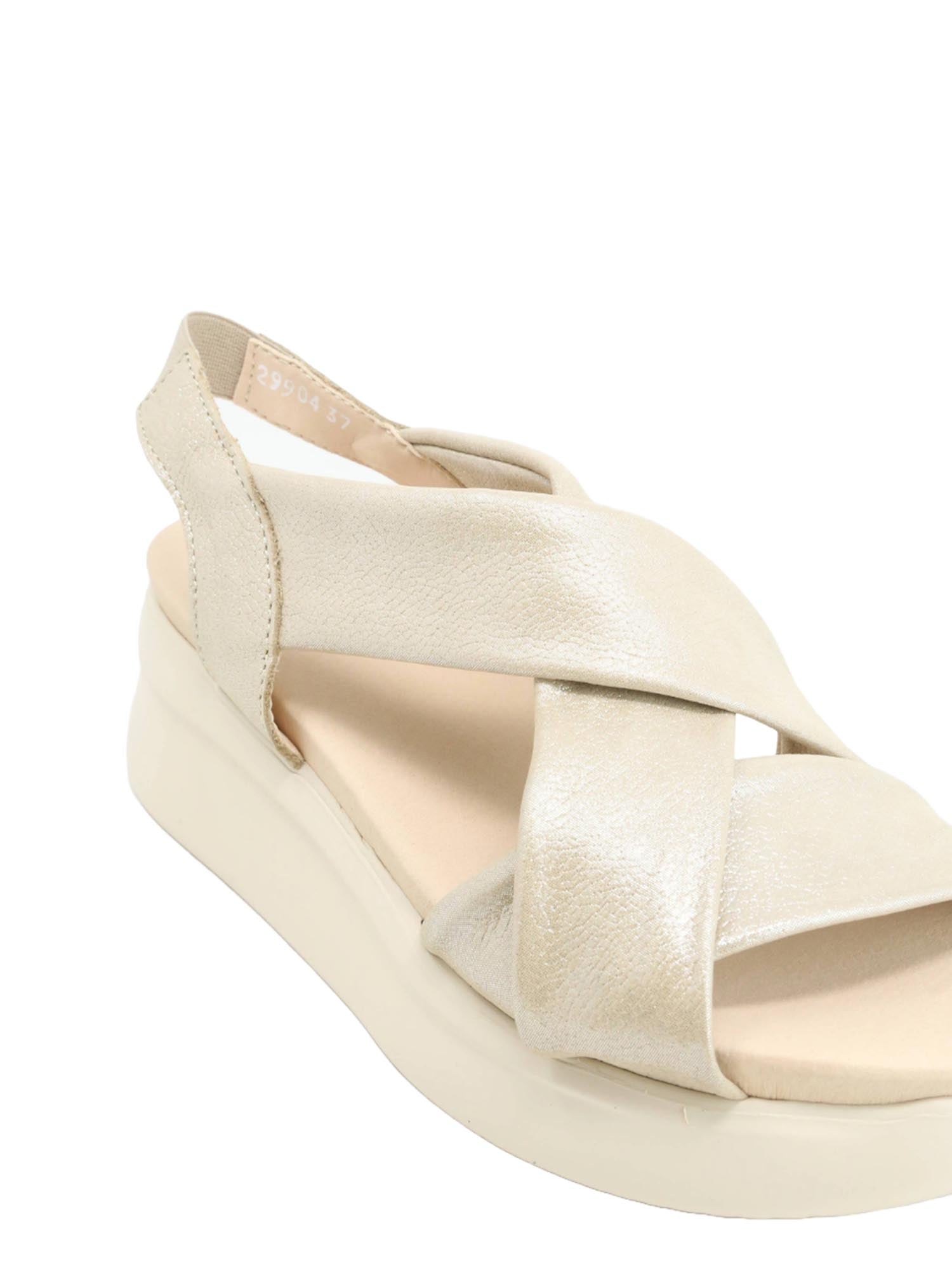 Sandali zeppa Beige Callaghan