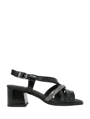 Sandali tacco Nero Callaghan