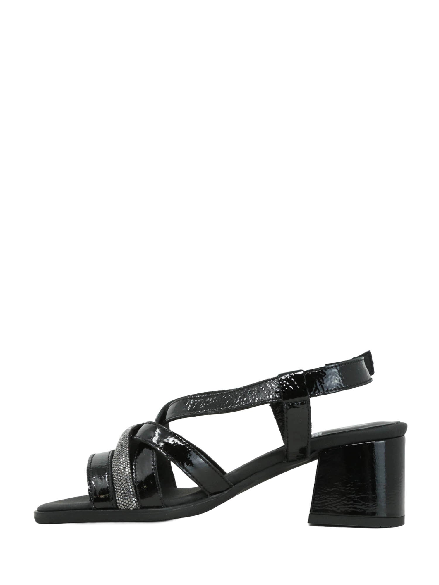 Sandali tacco Nero Callaghan