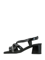 Sandali tacco Nero Callaghan