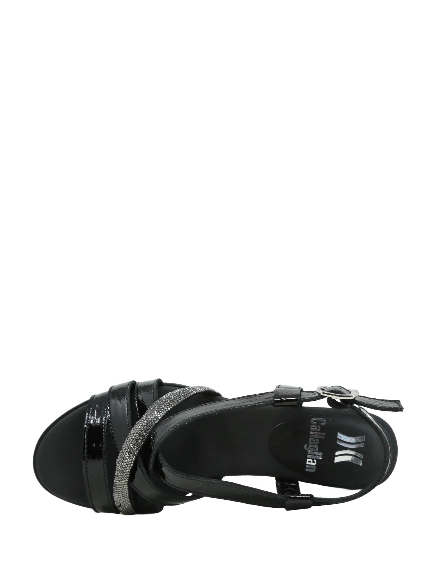 Sandali tacco Nero Callaghan