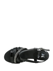 Sandali tacco Nero Callaghan