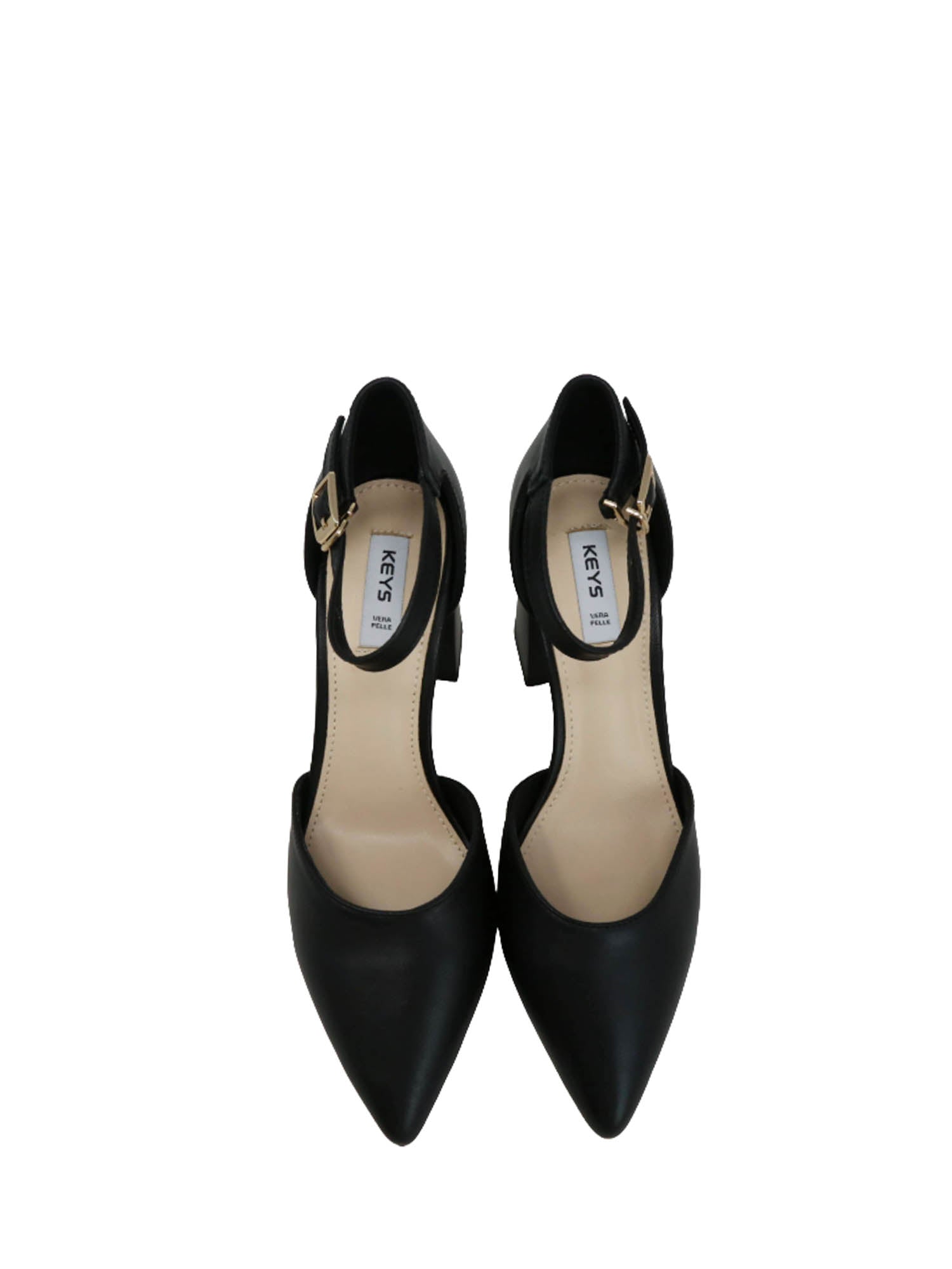 Sandali tacco Nero Keys