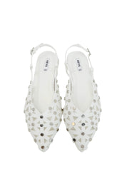 Sandali tacco Bianco Keys