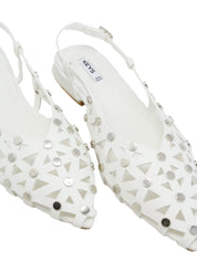 Sandali tacco Bianco Keys