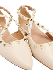 Sandali tacco Beige Keys