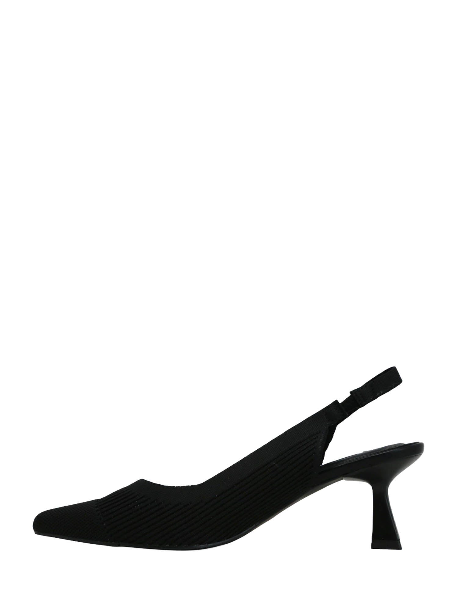 Sandali tacco Nero Keys