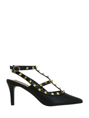 Sandali tacco Nero Keys