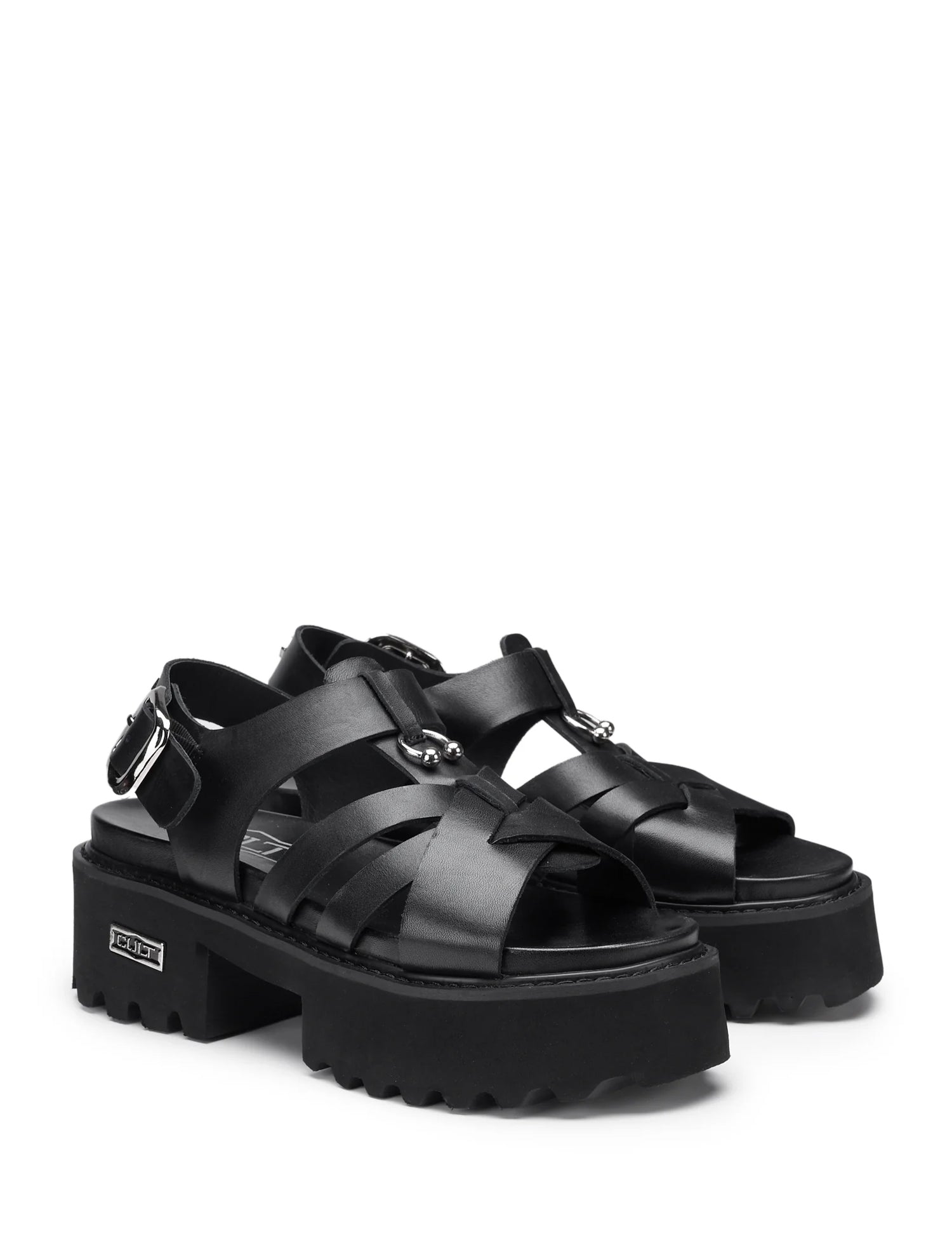 Sandali tacco Nero Cult