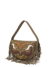 Borse a spalla Verde La Carrie