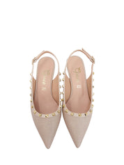 Sandali tacco Beige Grace Shoes