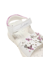 Sandali con strappi Bianco Lumberjack