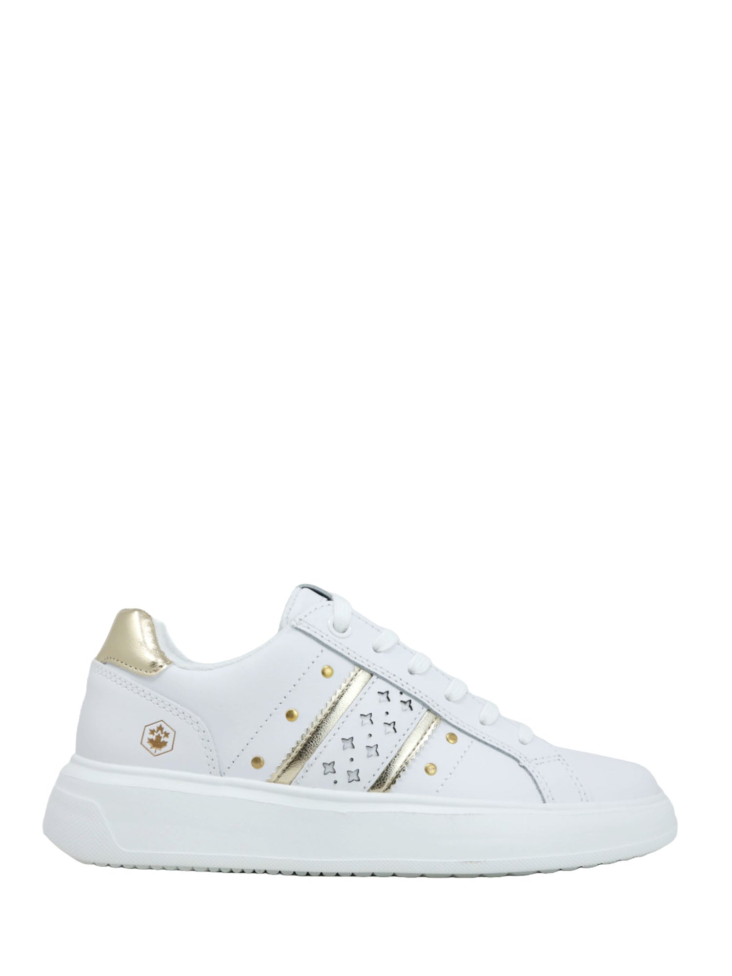 Sneakers Bianco Oro Lumberjack