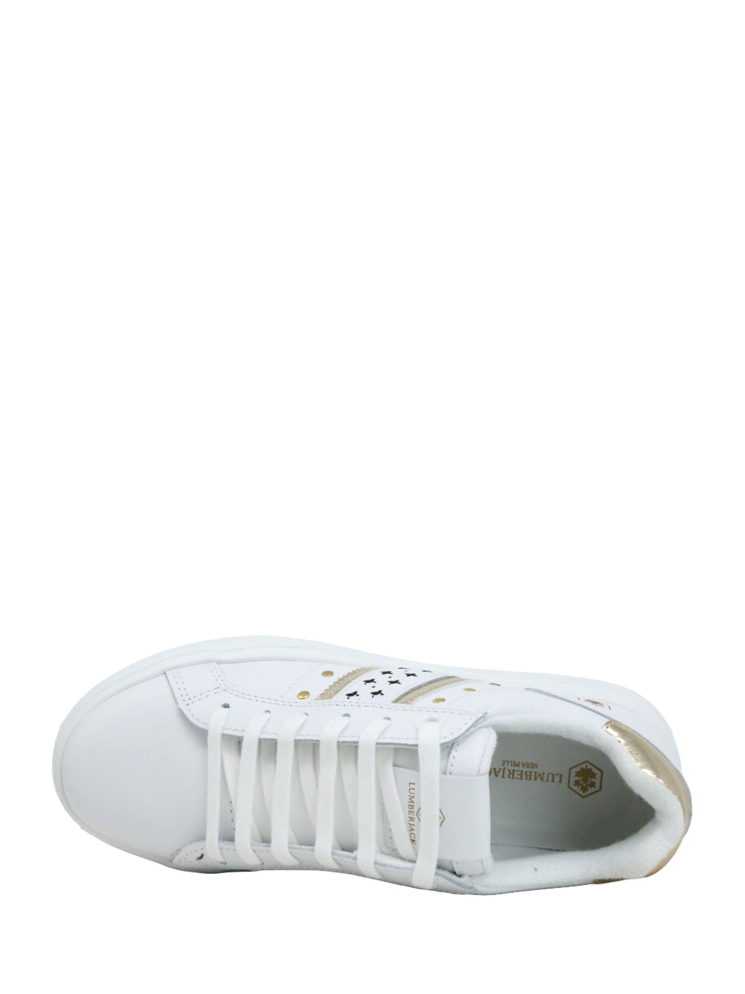 Sneakers Bianco Oro Lumberjack