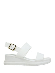 Sandali zeppa Bianco Lumberjack