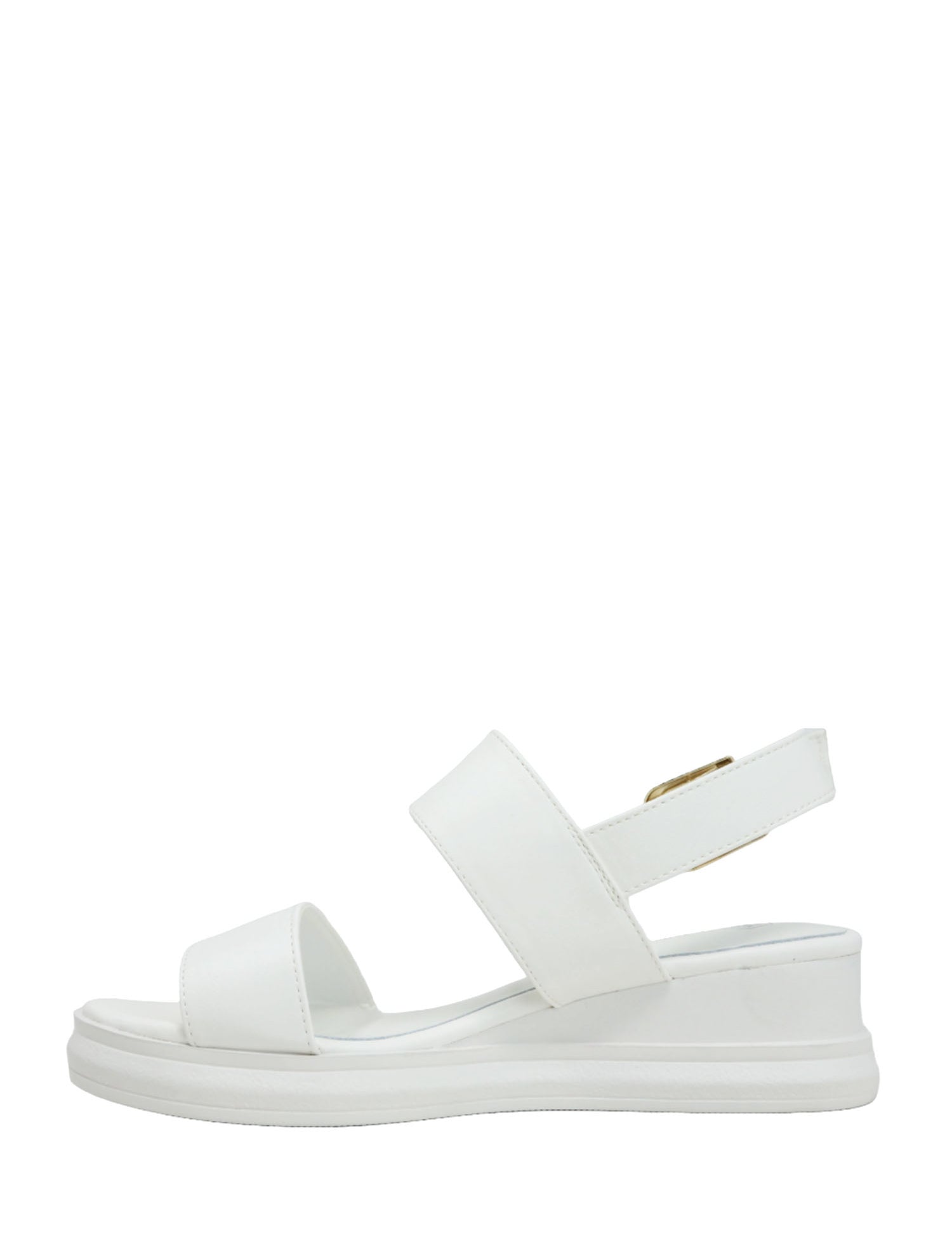 Sandali zeppa Bianco Lumberjack