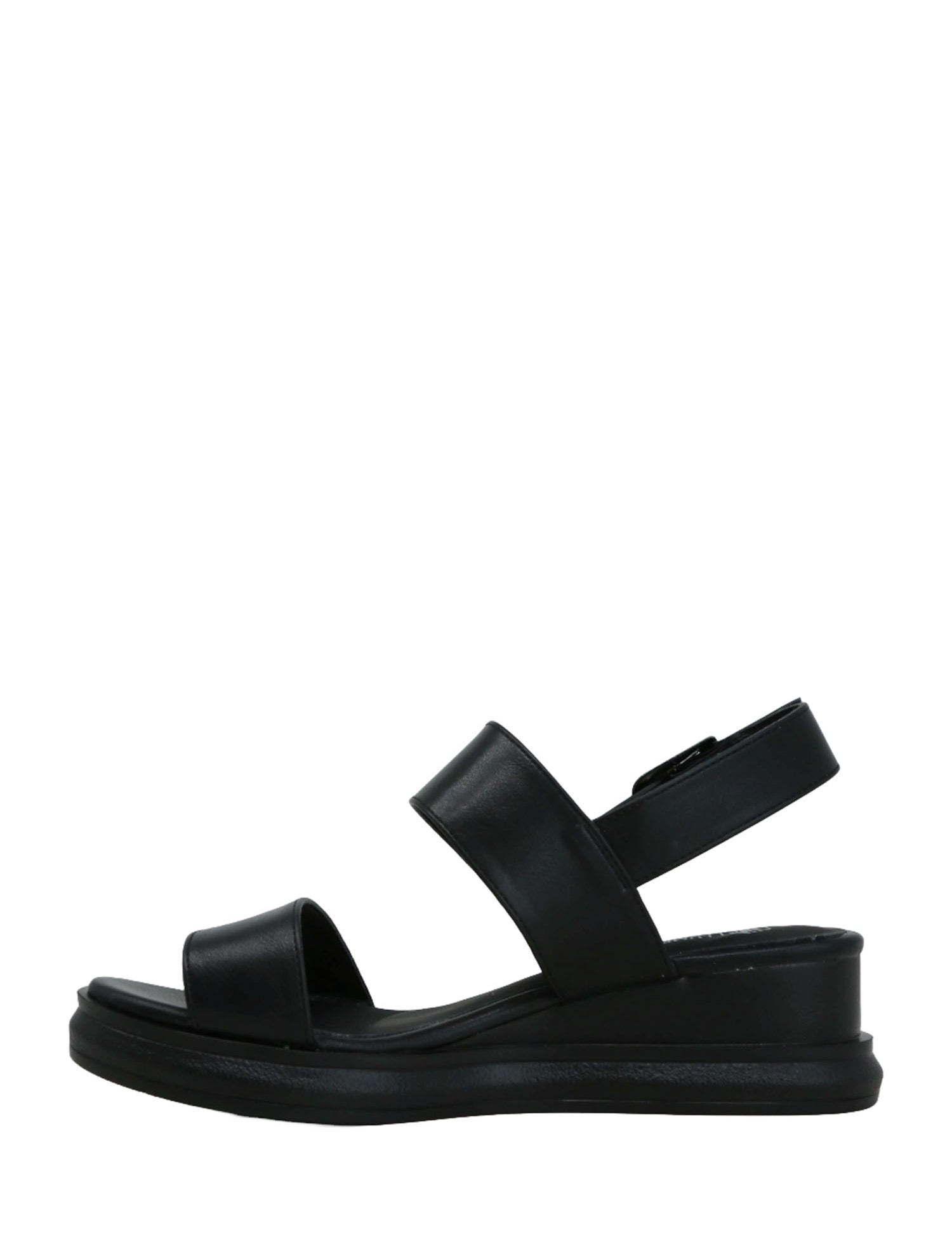 Sandali zeppa Nero Lumberjack