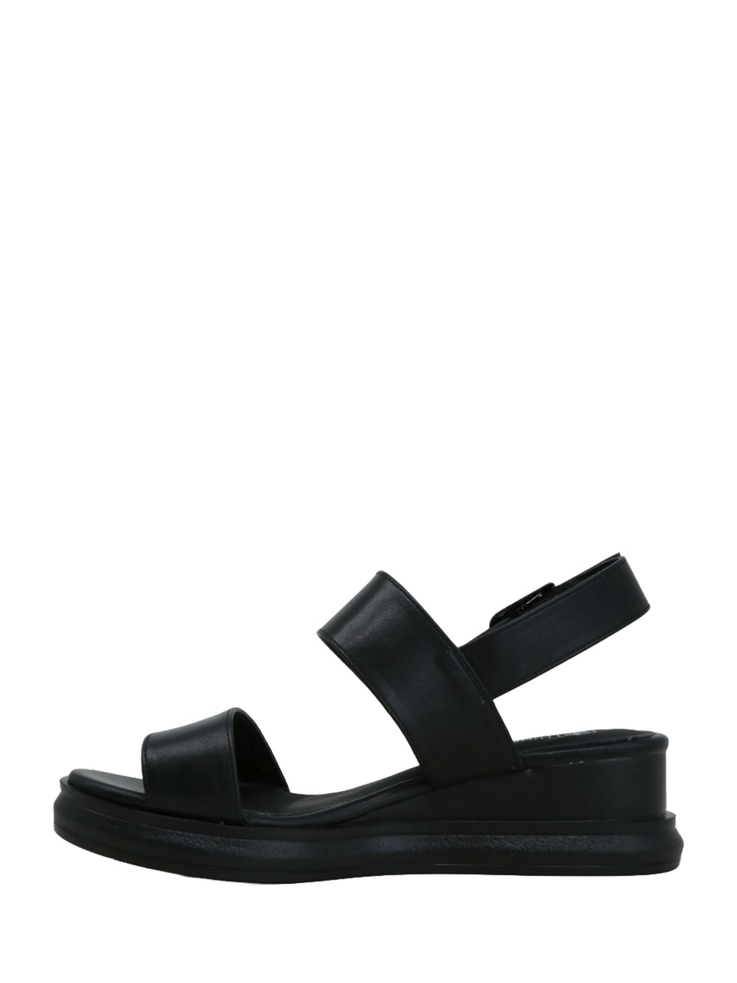 Sandali zeppa Nero Lumberjack