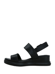 Sandali zeppa Nero Lumberjack