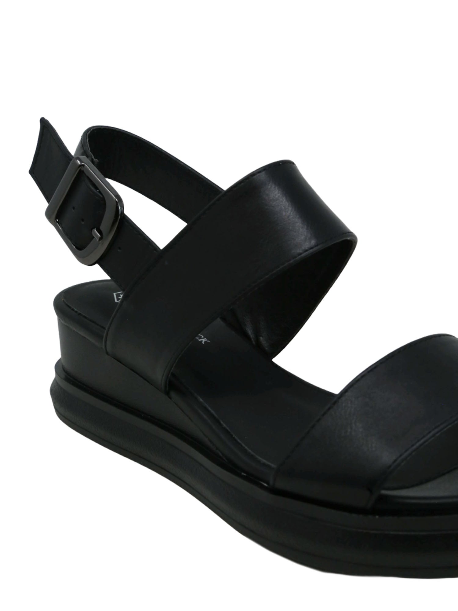 Sandali zeppa Nero Lumberjack