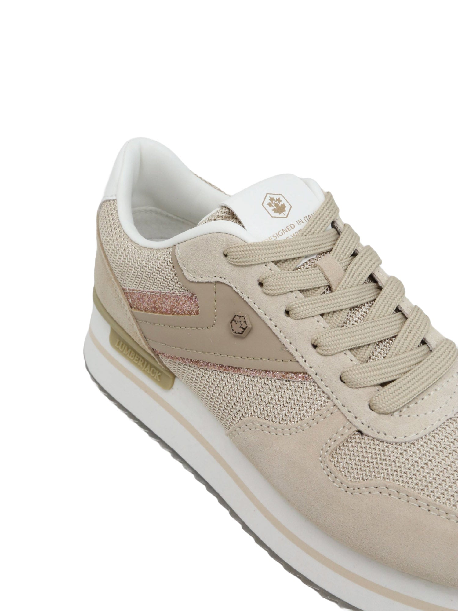 Sneakers Beige Lumberjack