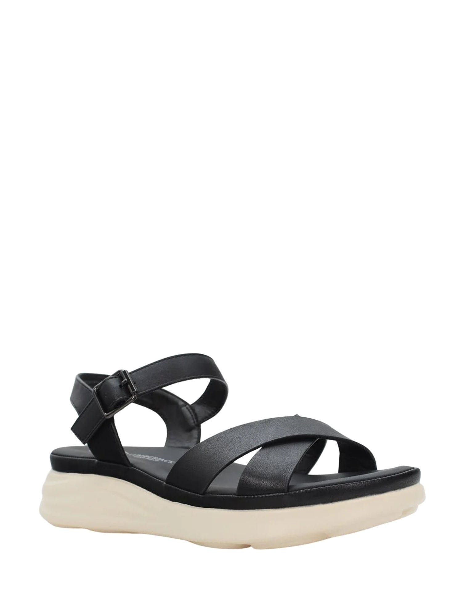 Sandali zeppa Nero Lumberjack