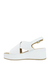 Sandali zeppa Bianco Lumberjack