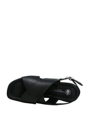 Sandali zeppa Nero Lumberjack