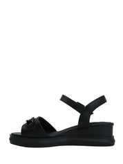 Sandali zeppa Nero Lumberjack