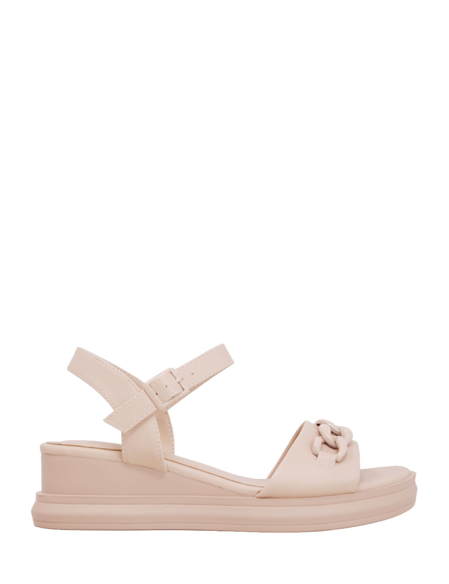 Sandali zeppa Rosa Lumberjack