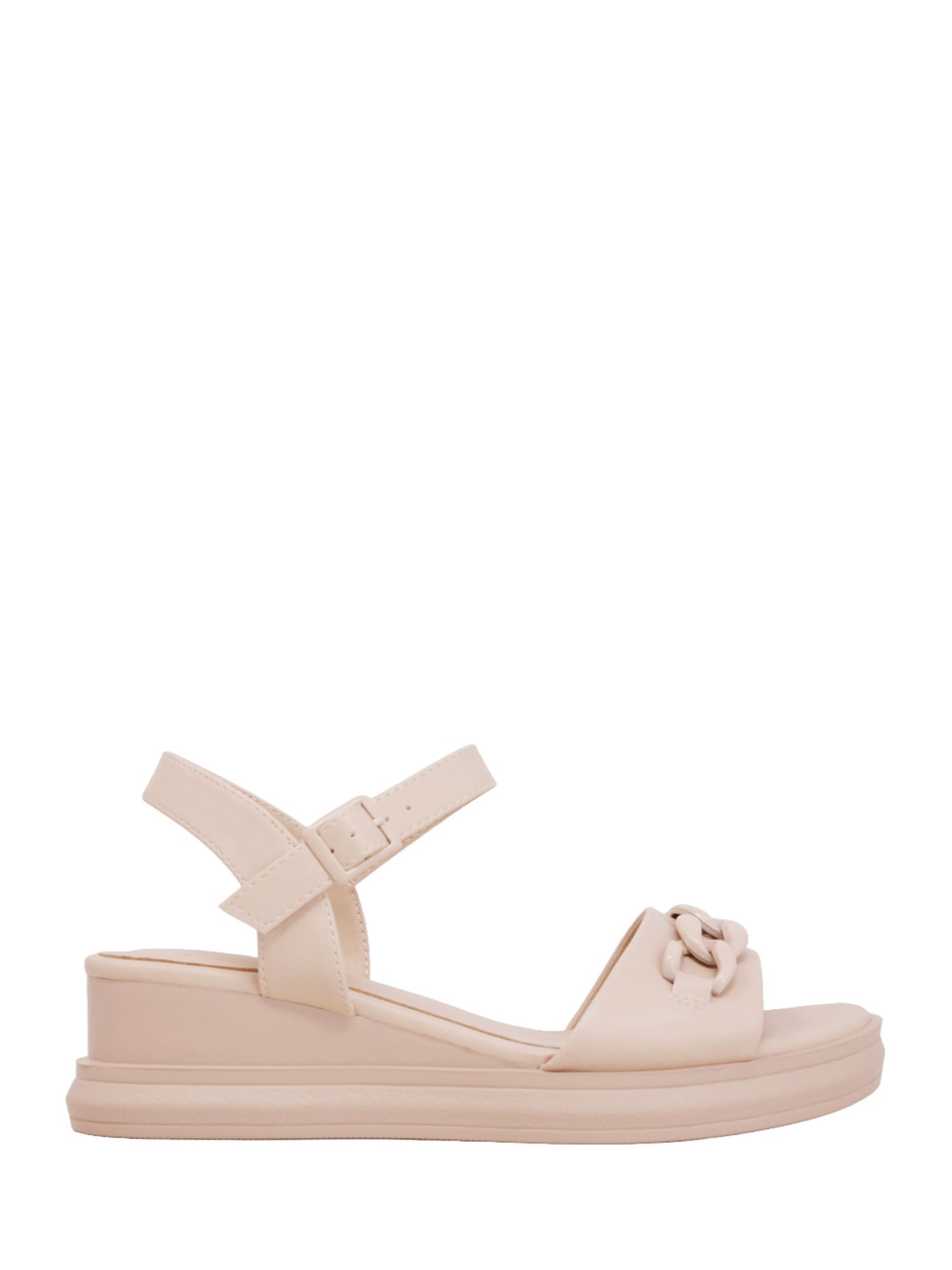 Sandali zeppa Rosa Lumberjack