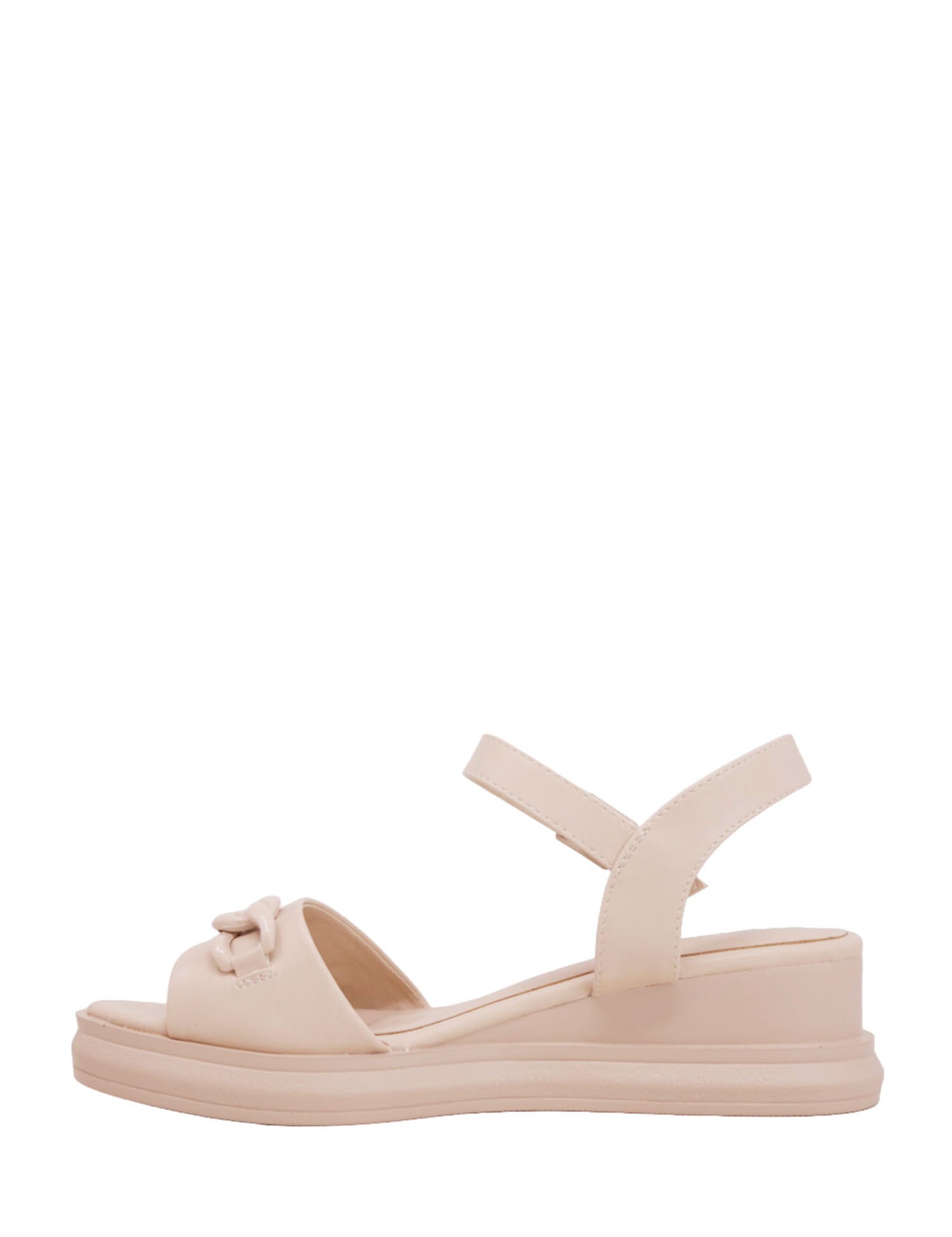 Sandali zeppa Rosa Lumberjack