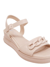 Sandali zeppa Rosa Lumberjack