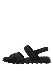 Sandali con strappi Nero Lumberjack