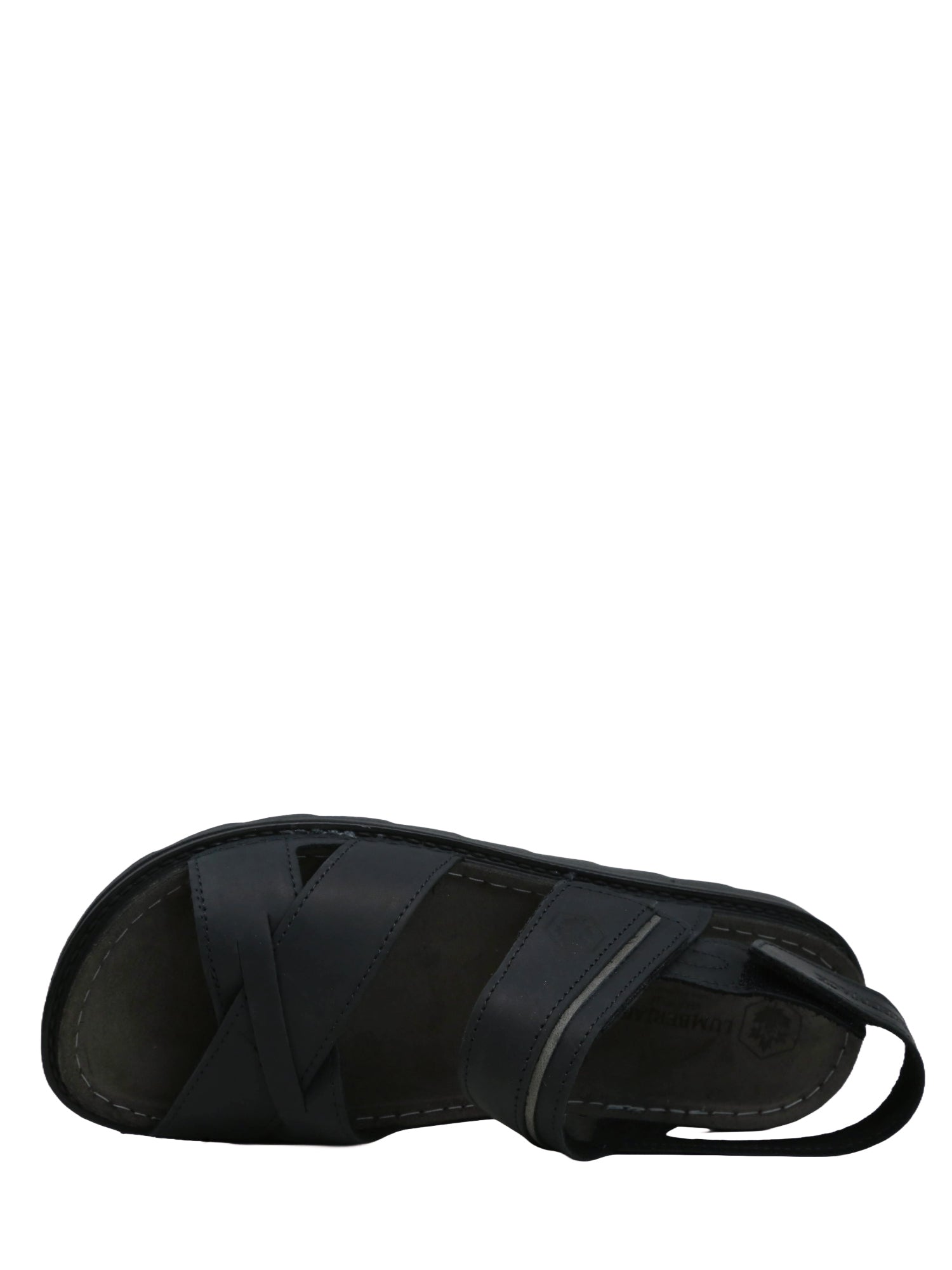 Sandali con strappi Nero Lumberjack