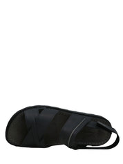 Sandali con strappi Nero Lumberjack