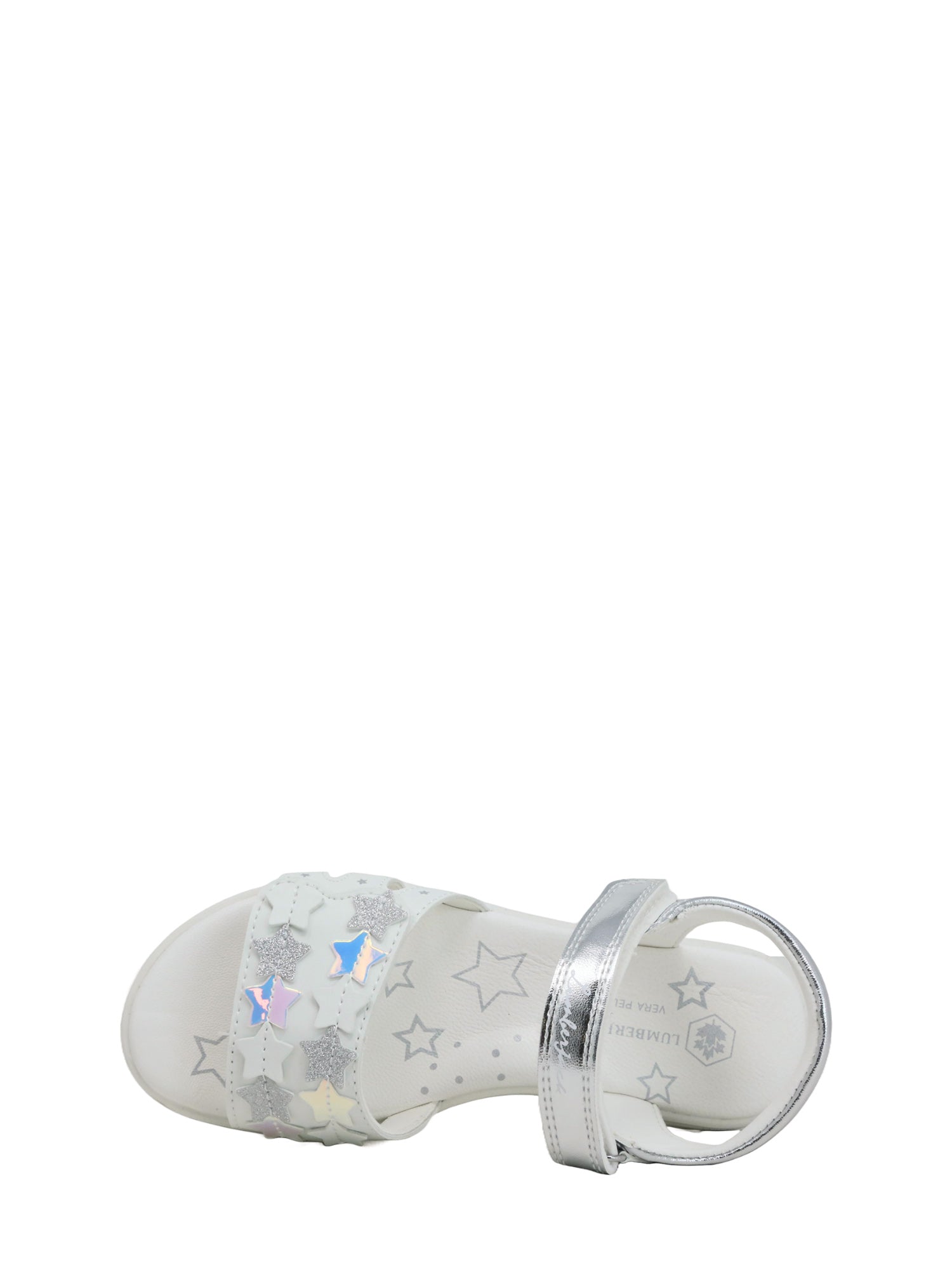 Sandali con strappi Bianco Lumberjack