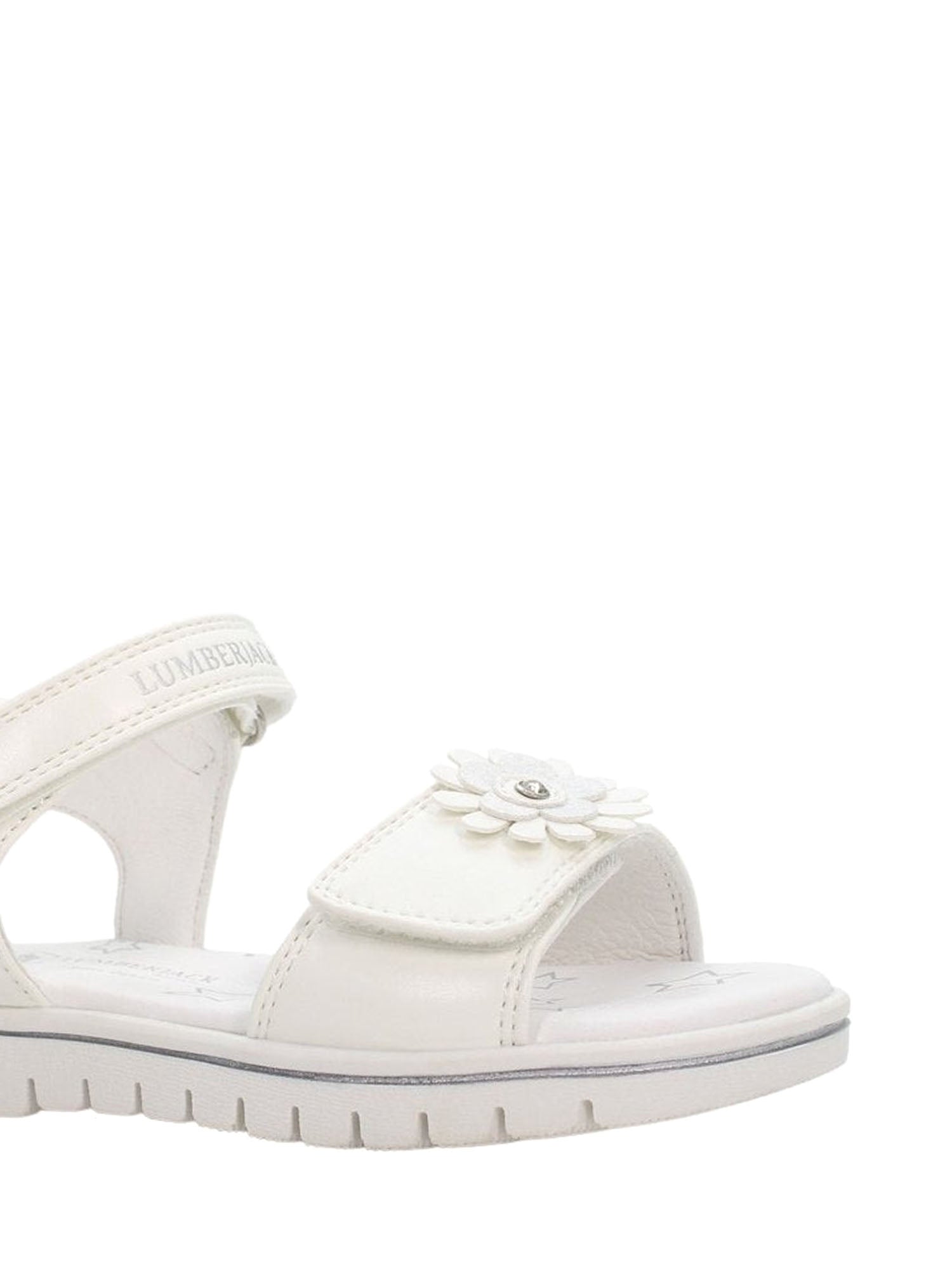 Sandali con strappi Bianco Lumberjack