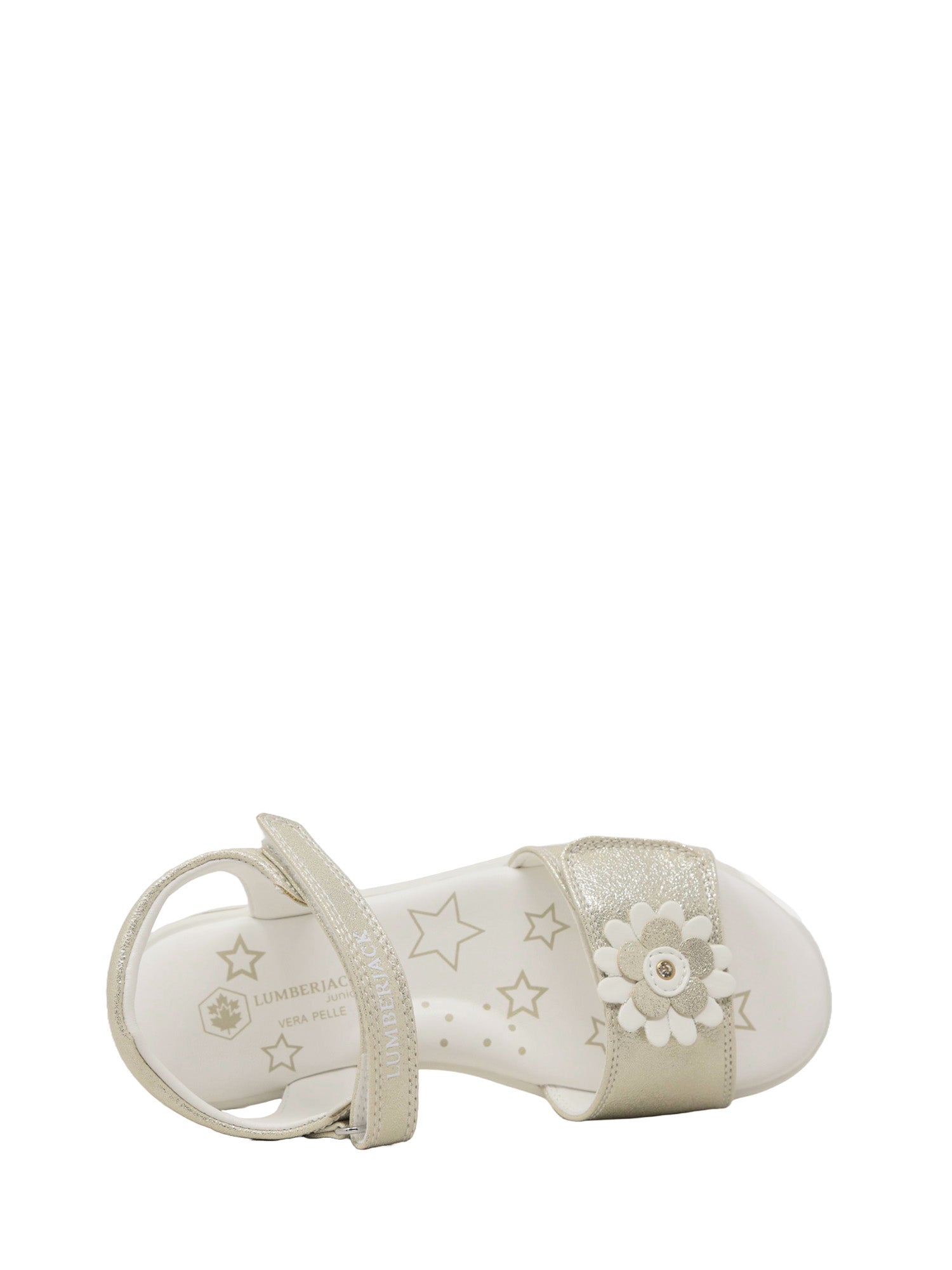 Sandali con strappi Dorato Lumberjack