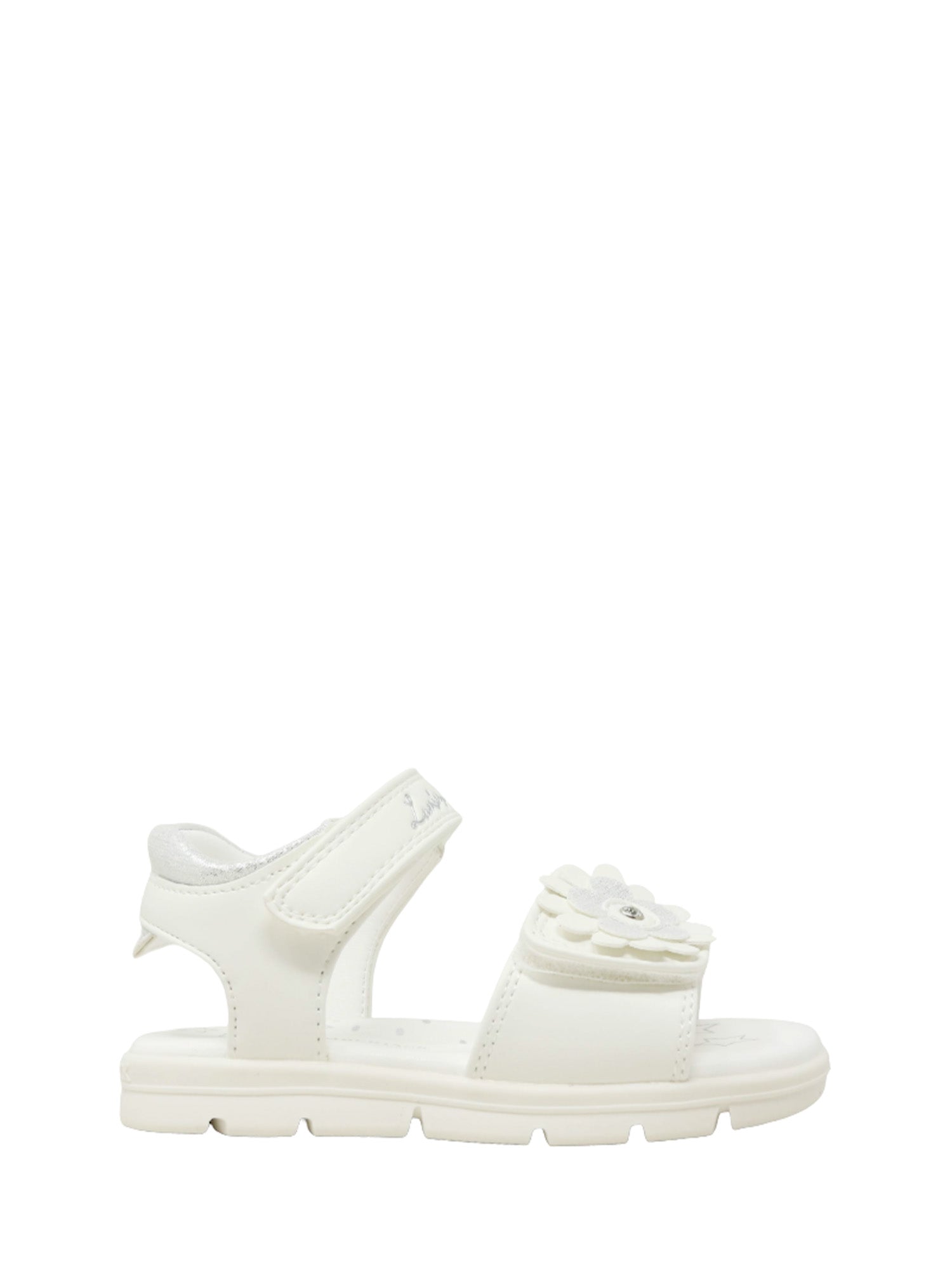 Sandali con strappi Bianco Argento Lumberjack