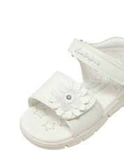 Sandali con strappi Bianco Argento Lumberjack
