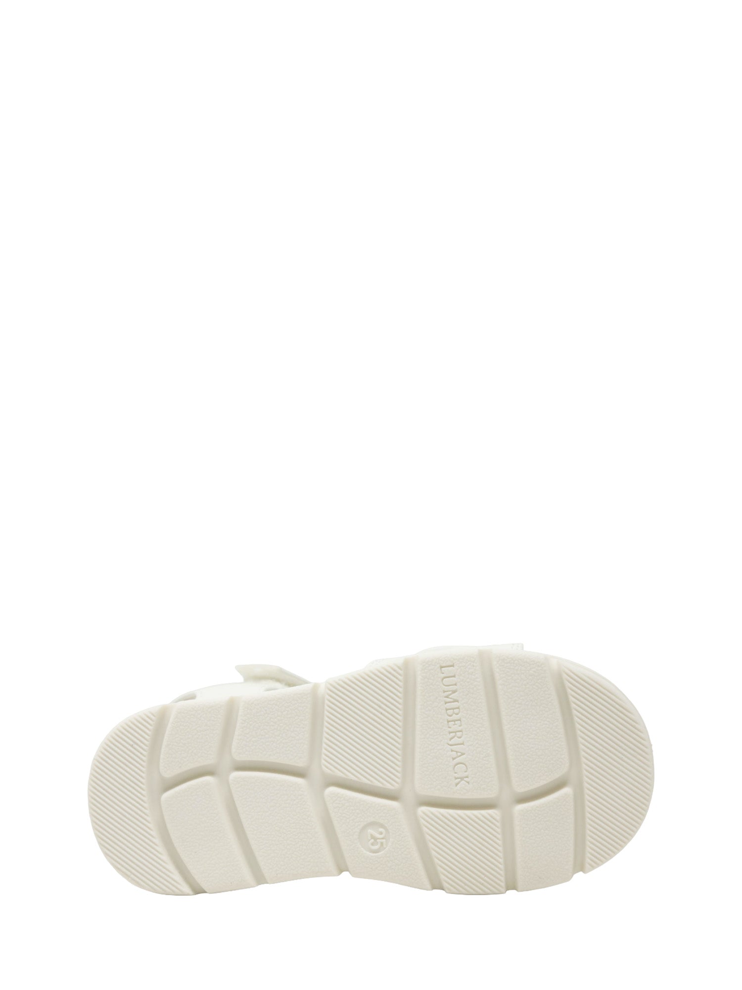 Sandali con strappi Bianco Argento Lumberjack