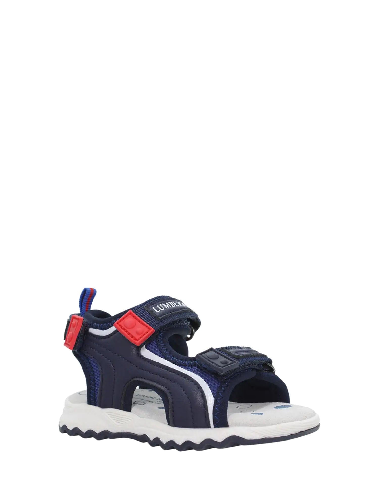 Sandali con strappi Blu Lumberjack