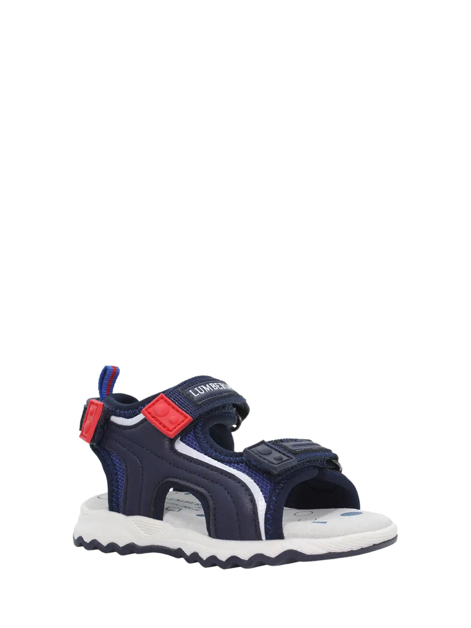 Sandali con strappi Blu Lumberjack