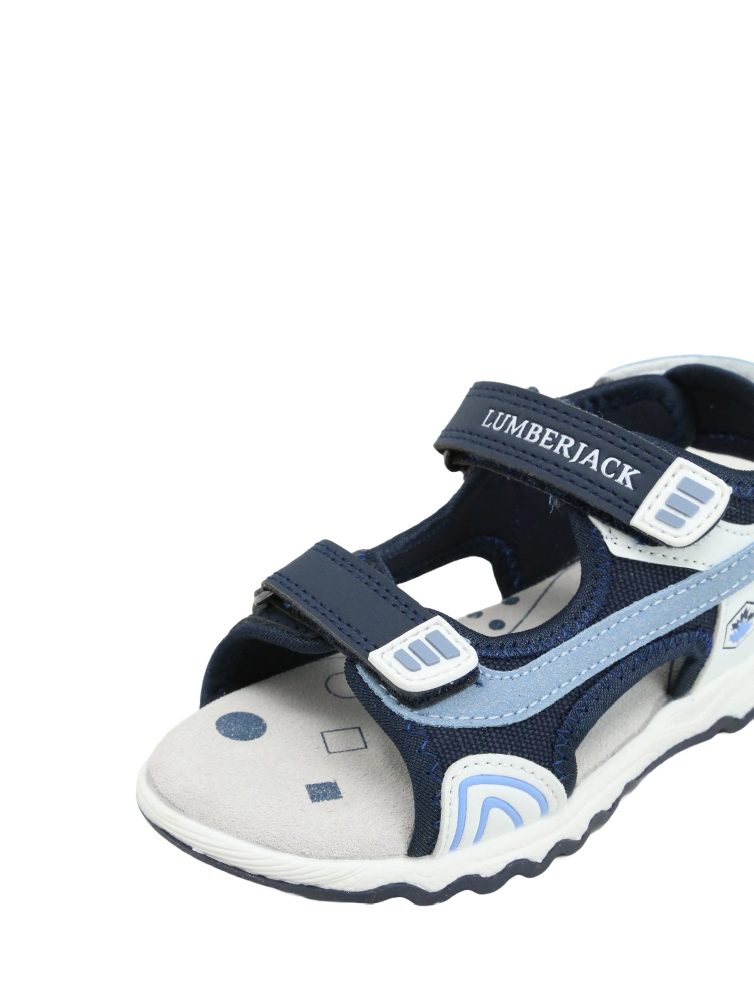 Sandali con strappi Blu Lumberjack