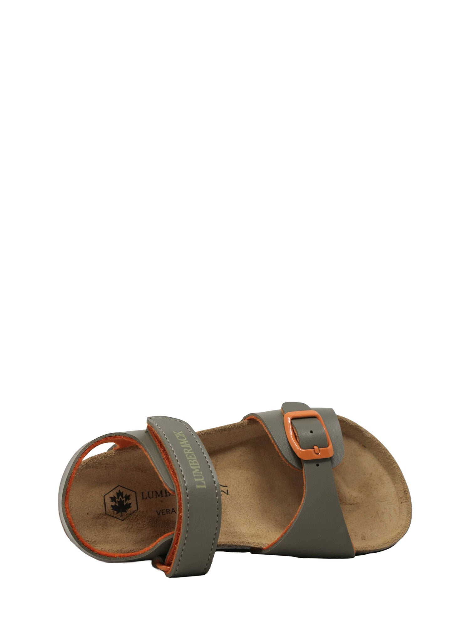 Sandali con strappi Verde Lumberjack