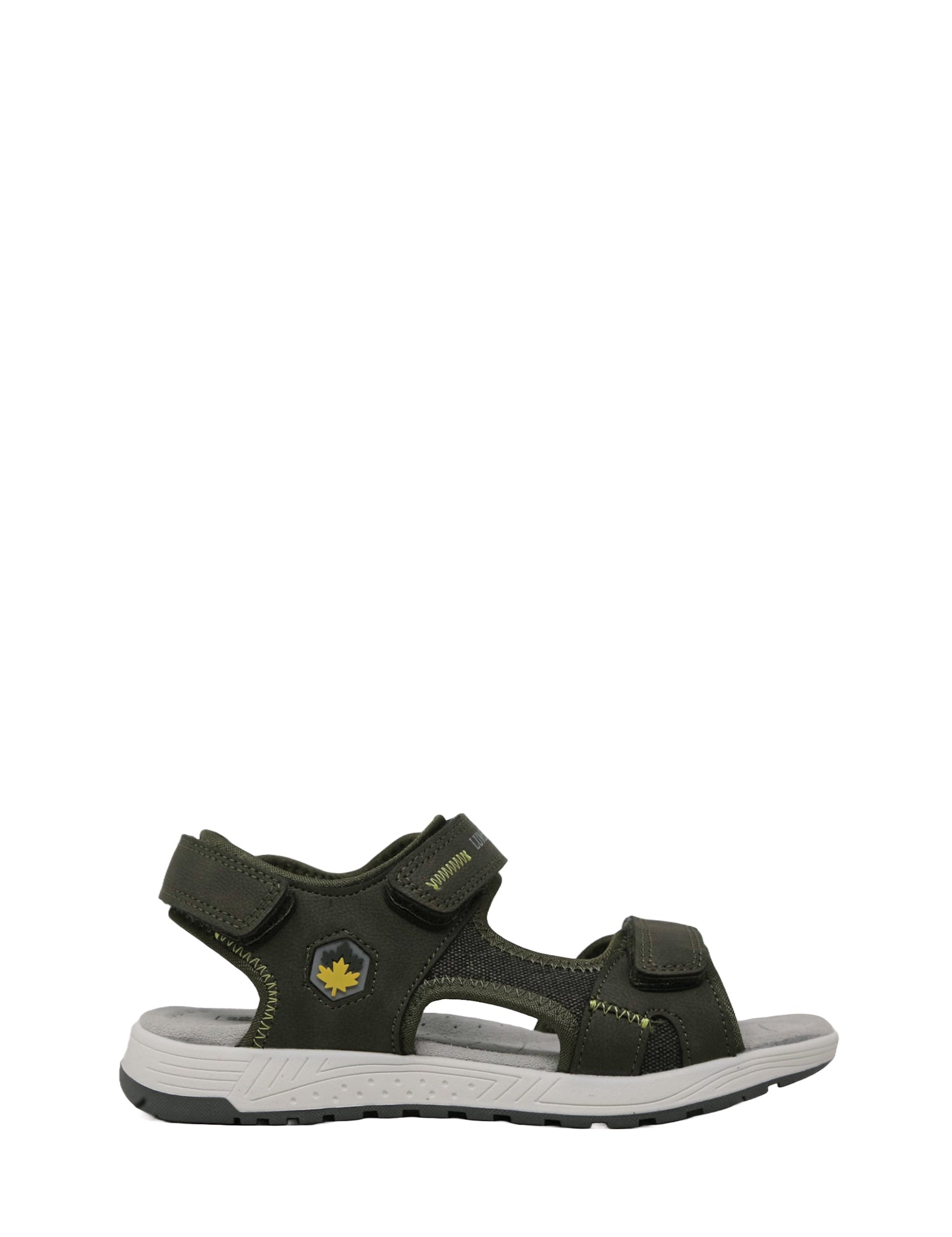 Sandali con strappi Verde Lumberjack